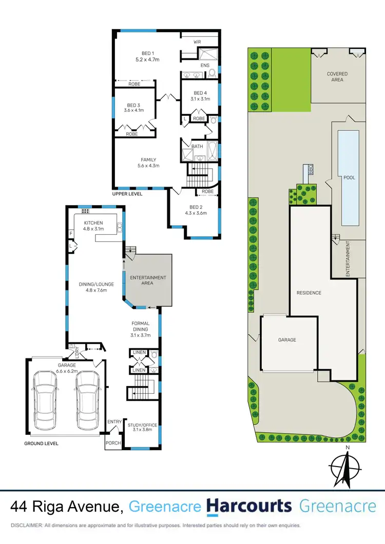 Floorplan of Homely house listing, 44 Riga Avenue, Greenacre NSW 2190