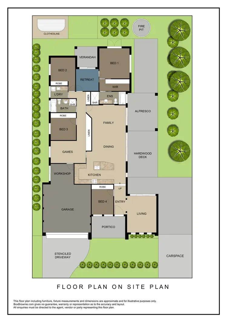 Floorplan of Homely house listing, 29 Galibal Street, Waramanga ACT 2611