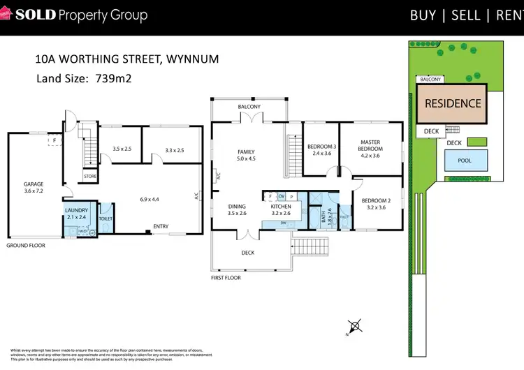 Floorplan of Homely house listing, 10A Worthing Street, Wynnum QLD 4178