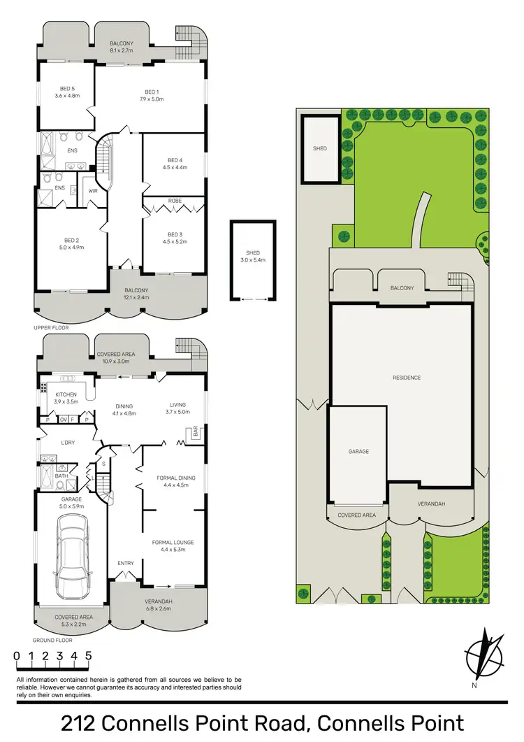 Floorplan of Homely house listing, 212 Connells Point Road, Connells Point NSW 2221