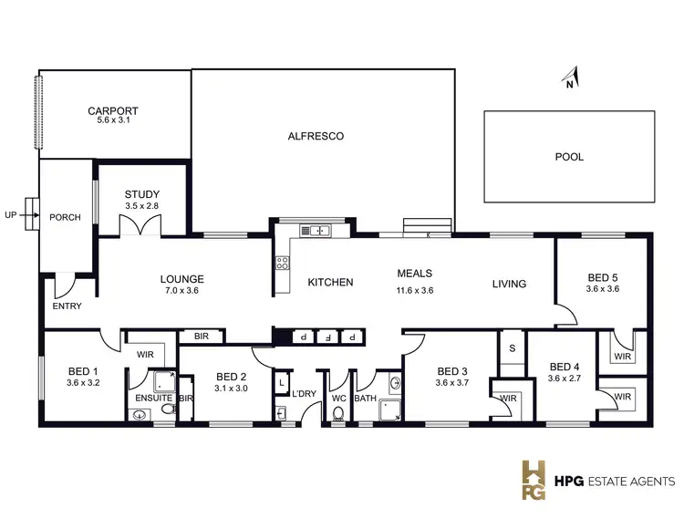 Floorplan of Homely house listing, 30 Handsworth Crescent, Tullamarine VIC 3043