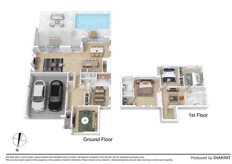 Floorplan of Homely house listing, 60 Candlebark Circuit, Upper Coomera QLD 4209