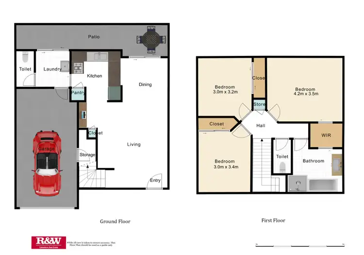 Floorplan of Homely townhouse listing, 15/17 Crocodile Avenue, Morayfield QLD 4506