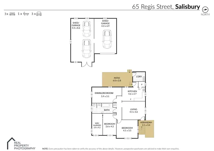 Floorplan of Homely house listing, 65 Regis Street, Salisbury QLD 4107