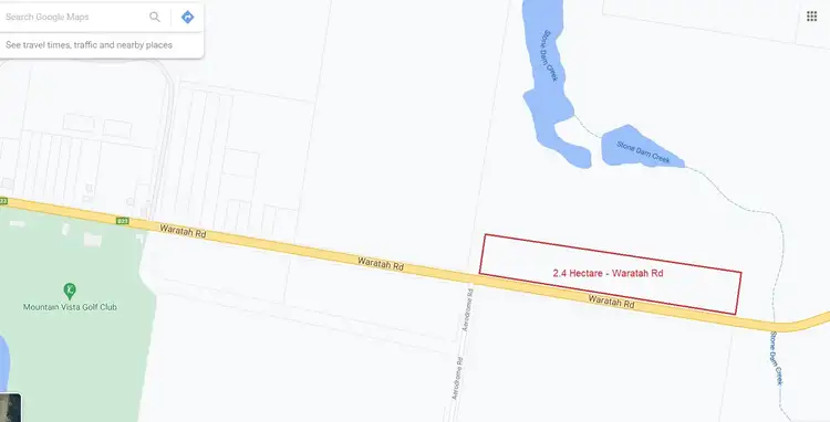 Floorplan of Homely land listing, 556 Waratah Road, Waratah TAS 7321