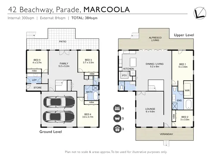 Floorplan of Homely house listing, 42 Beachway Parade, Marcoola QLD 4564