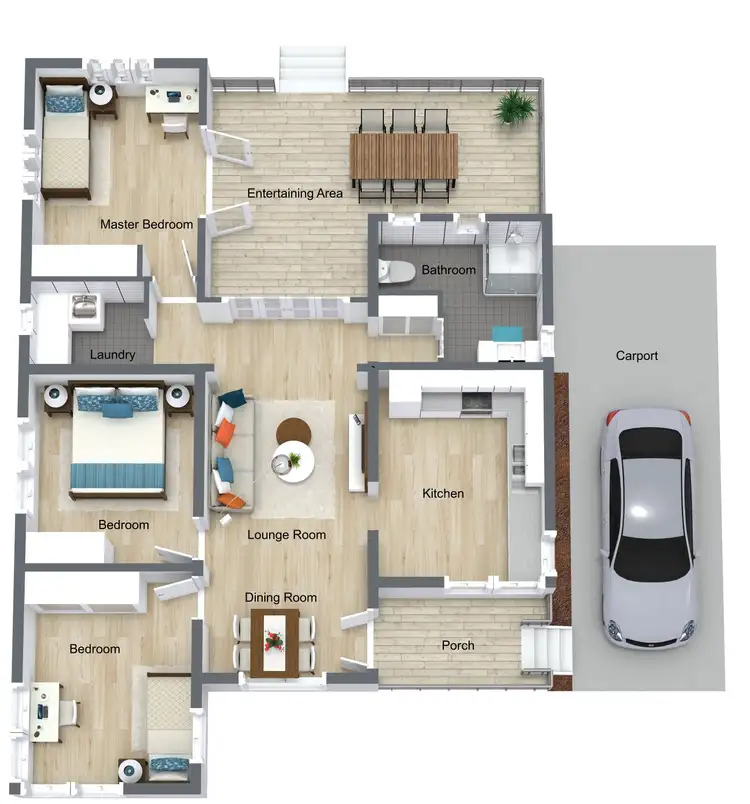 Floorplan of Homely house listing, 228 McCoombe Street, Bungalow QLD 4870