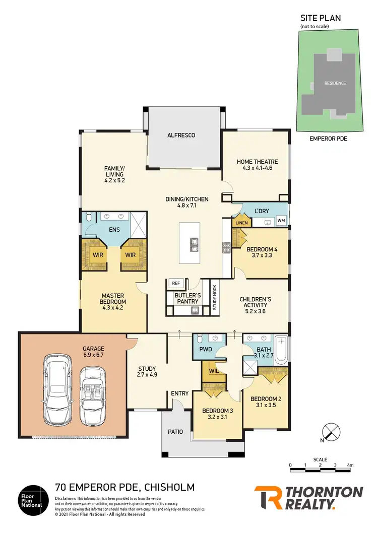 Floorplan of Homely house listing, 70 Emperor Parade, Chisholm NSW 2322