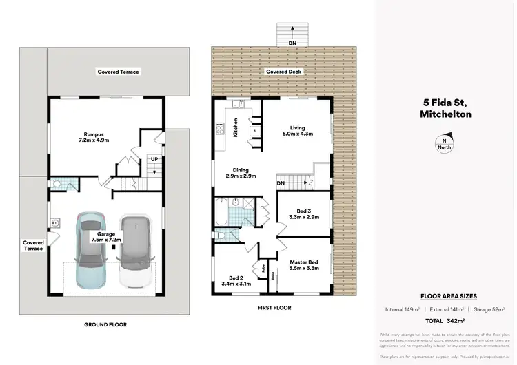Floorplan of Homely house listing, 5 Fida Street, Mitchelton QLD 4053