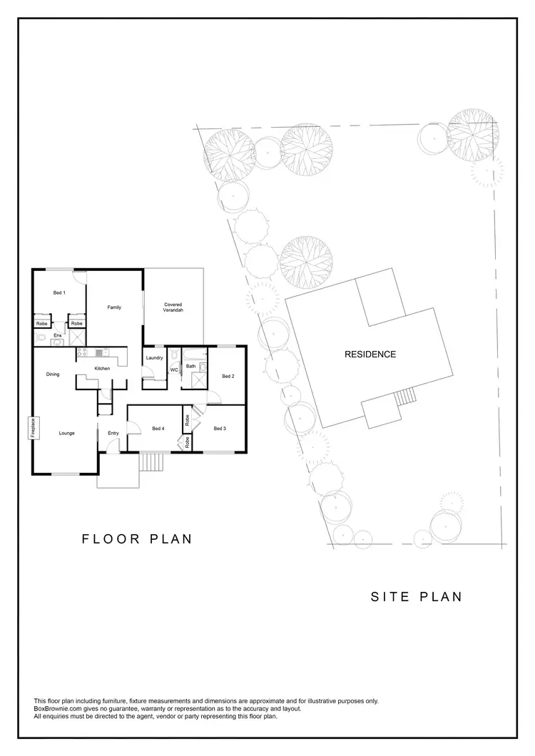 Floorplan of Homely house listing, 34 Bavin Street, Curtin ACT 2605