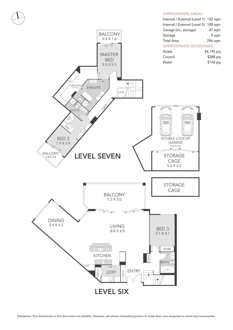 Floorplan of Homely apartment listing, 606/68 Peninsula Drive, Breakfast Point NSW 2137