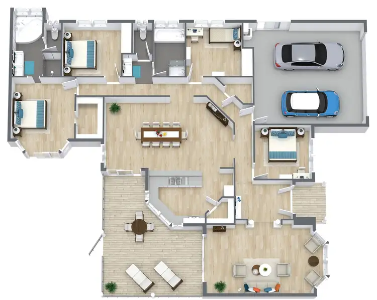 Floorplan of Homely house listing, 5 Brian Street, Brinsmead QLD 4870