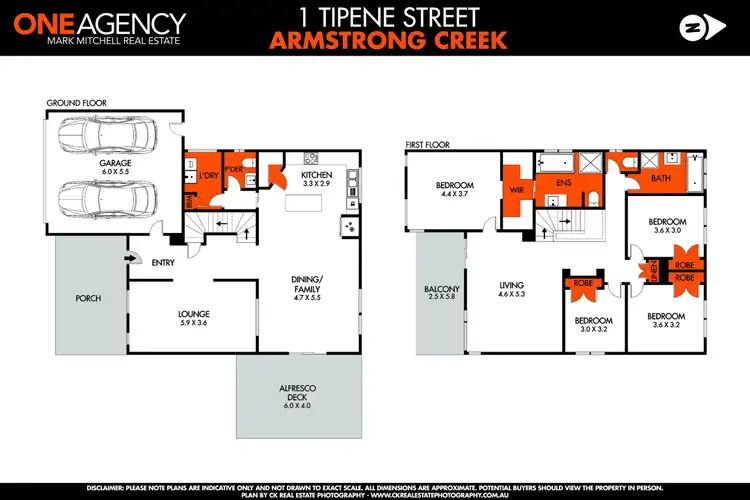 Floorplan of Homely house listing, 1 Tipene Street, Armstrong Creek VIC 3217