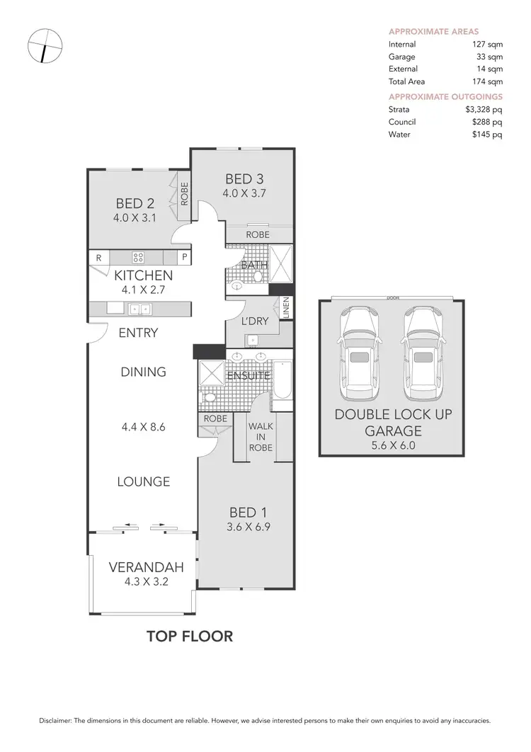 Floorplan of Homely apartment listing, 35/20 Admiralty Drive, Breakfast Point NSW 2137