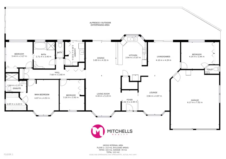 Floorplan of Homely house listing, 21 Maike Drive, Urraween QLD 4655