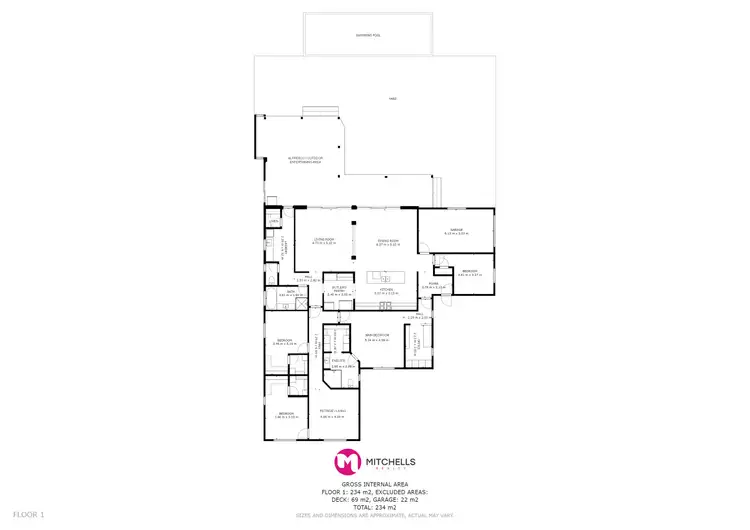 Floorplan of Homely house listing, 2 Elanora Court, Wondunna QLD 4655