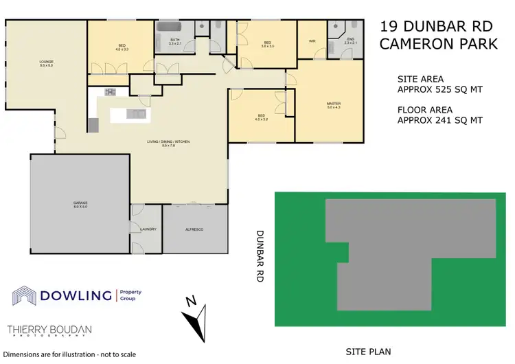 Floorplan of Homely house listing, 19 Dunbar Road, Cameron Park NSW 2285