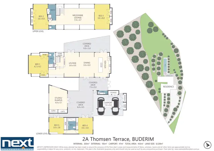 Floorplan of Homely house listing, 2A Thomsen Terrace, Buderim QLD 4556