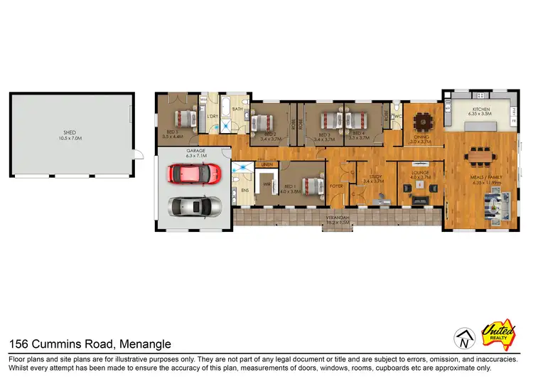 Floorplan of Homely house listing, 156 Cummins Road, Menangle NSW 2568