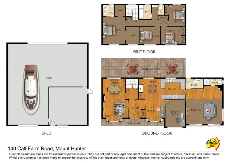 Floorplan of Homely house listing, 140 Calf Farm Road, Mount Hunter NSW 2570