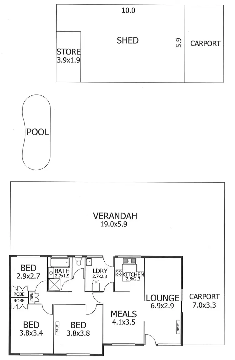 Floorplan of Homely house listing, 62 Darling Avenue, Murray Bridge SA 5253