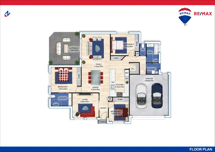 Floorplan of Homely house listing, 28 Sanctuary Court, Bongaree QLD 4507