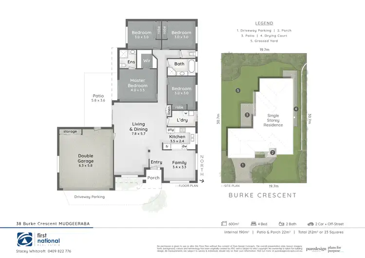 Floorplan of Homely house listing, 38 Burke Crescent, Mudgeeraba QLD 4213