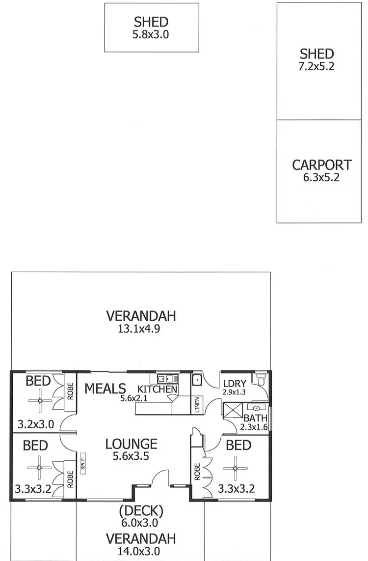 Floorplan of Homely house listing, 139 Maurice Road, Murray Bridge SA 5253