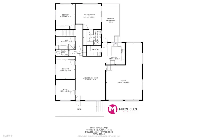 Floorplan of Homely house listing, 31 Royal Drive, Kawungan QLD 4655