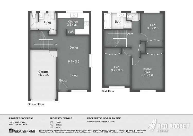 Floorplan of Homely townhouse listing, 57/15 Vitko Street, Woodridge QLD 4114