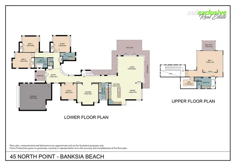 Floorplan of Homely house listing, 45 North Point, Banksia Beach QLD 4507