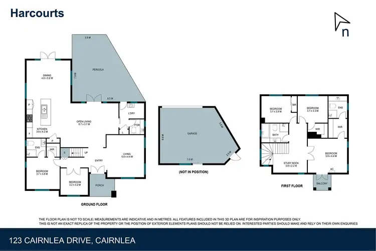 Floorplan of Homely house listing, 123 Cairnlea Drive, Cairnlea VIC 3023