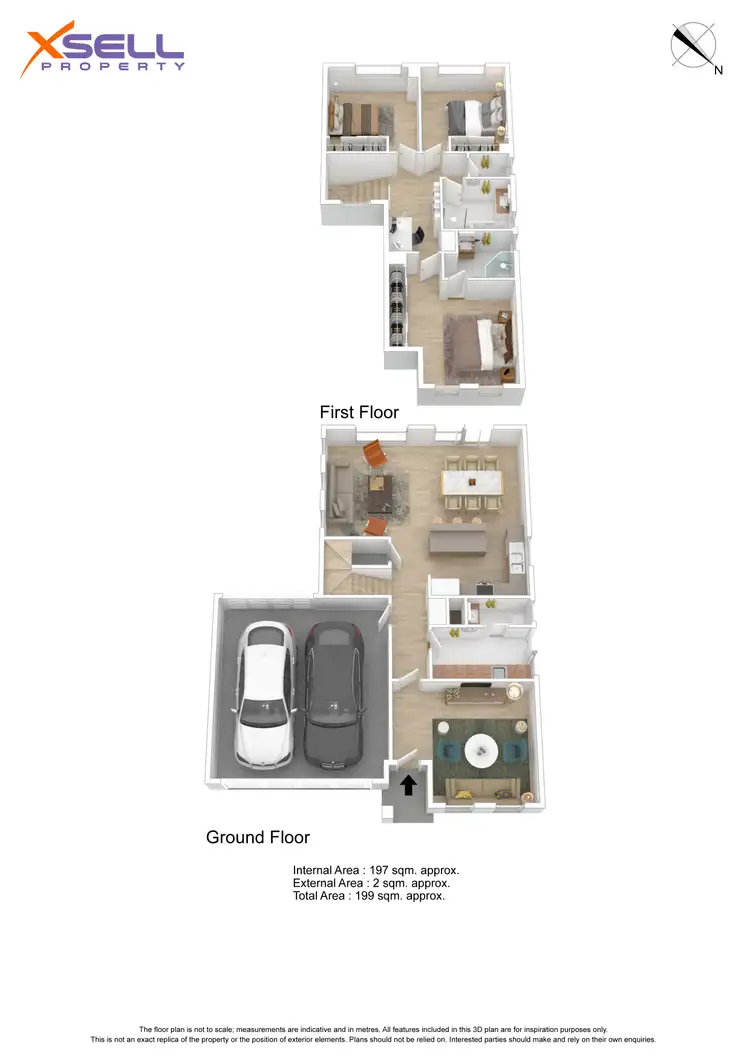 Floorplan of Homely house listing, 2 Wirunda Court, Ingle Farm SA 5098