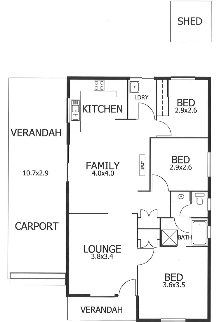 Floorplan of Homely house listing, 2a. Henry Moss Court, Murray Bridge SA 5253