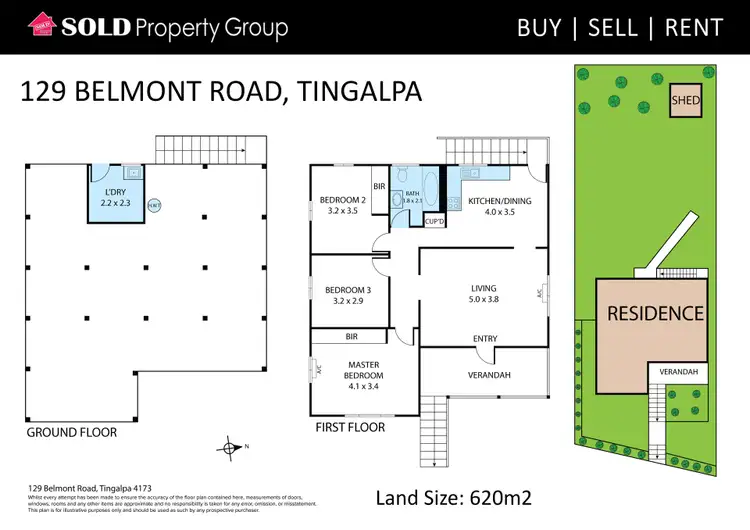 Floorplan of Homely house listing, 129 Belmont Road, Tingalpa QLD 4173