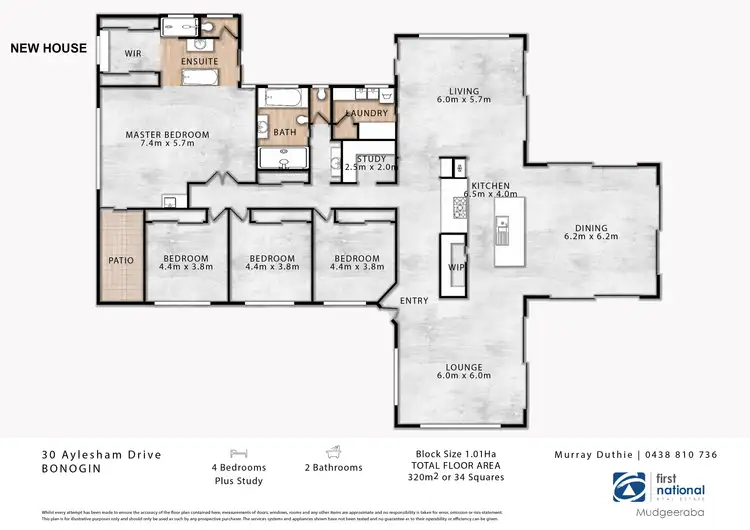 Floorplan of Homely rural property listing, 30 Aylesham Drive, Bonogin QLD 4213