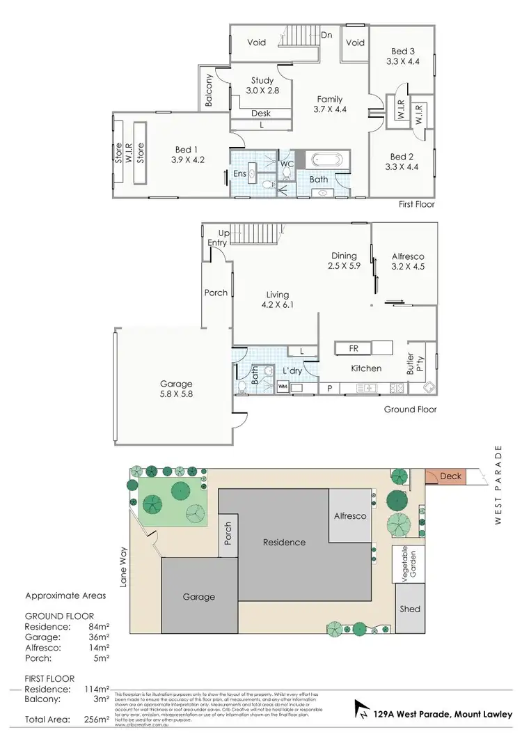Floorplan of Homely house listing, 129A West Parade, Mount Lawley WA 6050