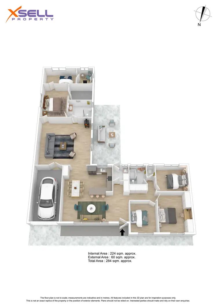Floorplan of Homely house listing, 16 Roberts Crescent, Hope Valley SA 5090