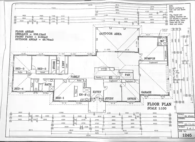 Floorplan of Homely house listing, 4 Balaam Drive, Kalkie QLD 4670