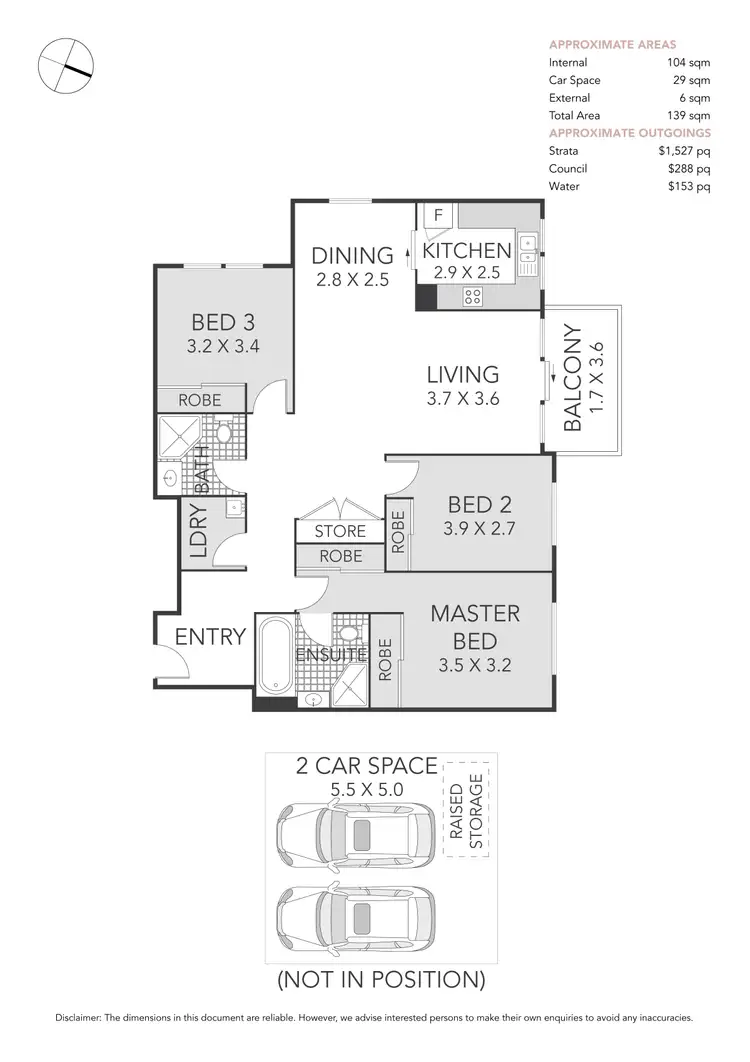 Floorplan of Homely apartment listing, 10H/19-21 George Street, North Strathfield NSW 2137