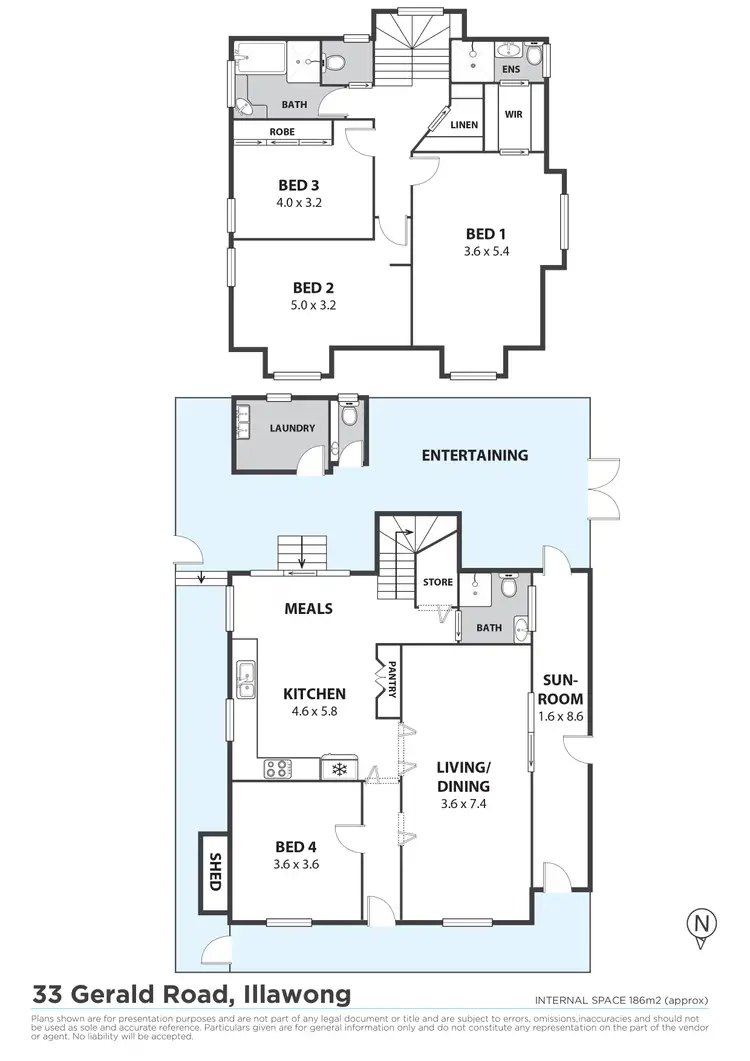 Floorplan of Homely house listing, 33 Gerald Road, Illawong NSW 2234