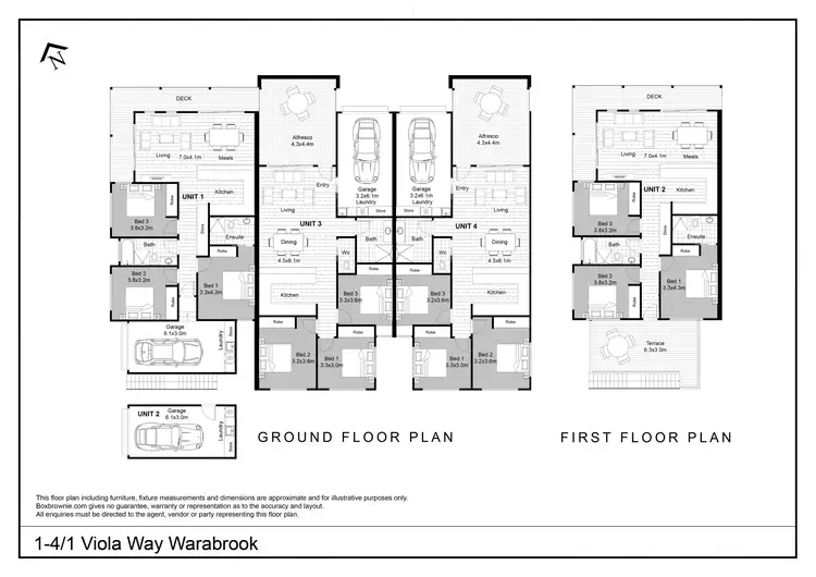 Floorplan of Homely apartment listing, 3/1 Viola Way, Warabrook NSW 2304