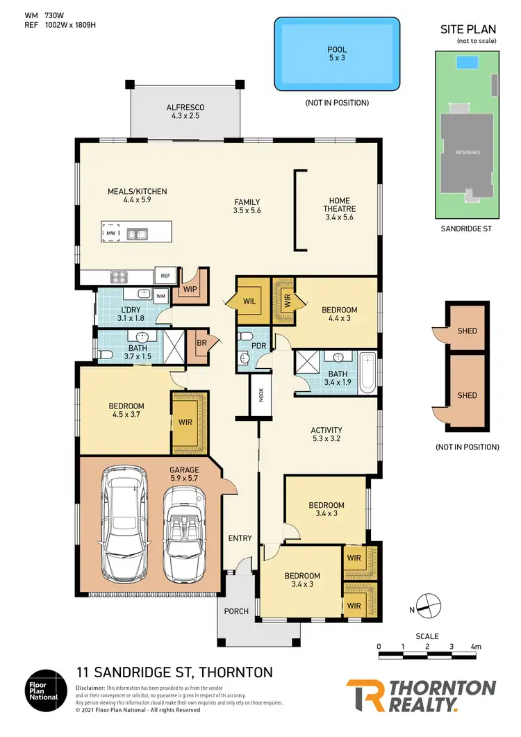 Floorplan of Homely house listing, 11 Sandridge Street, Thornton NSW 2322