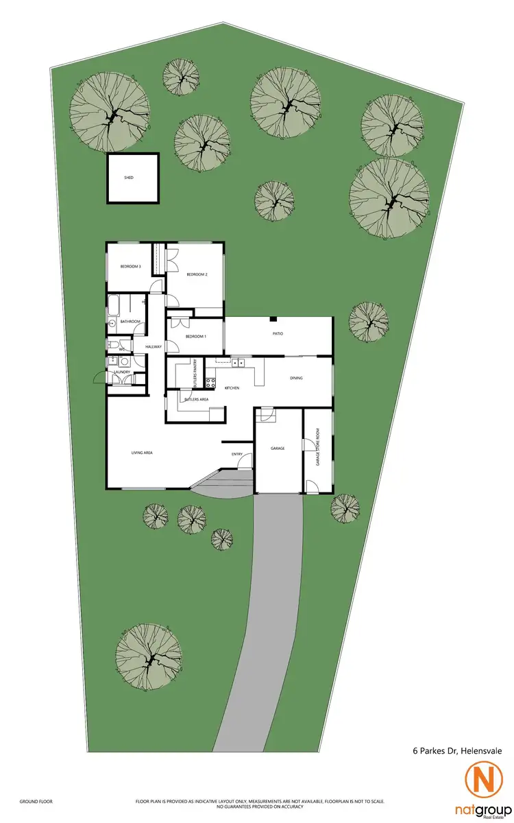 Floorplan of Homely house listing, 6 Parkes Drive, Helensvale QLD 4212