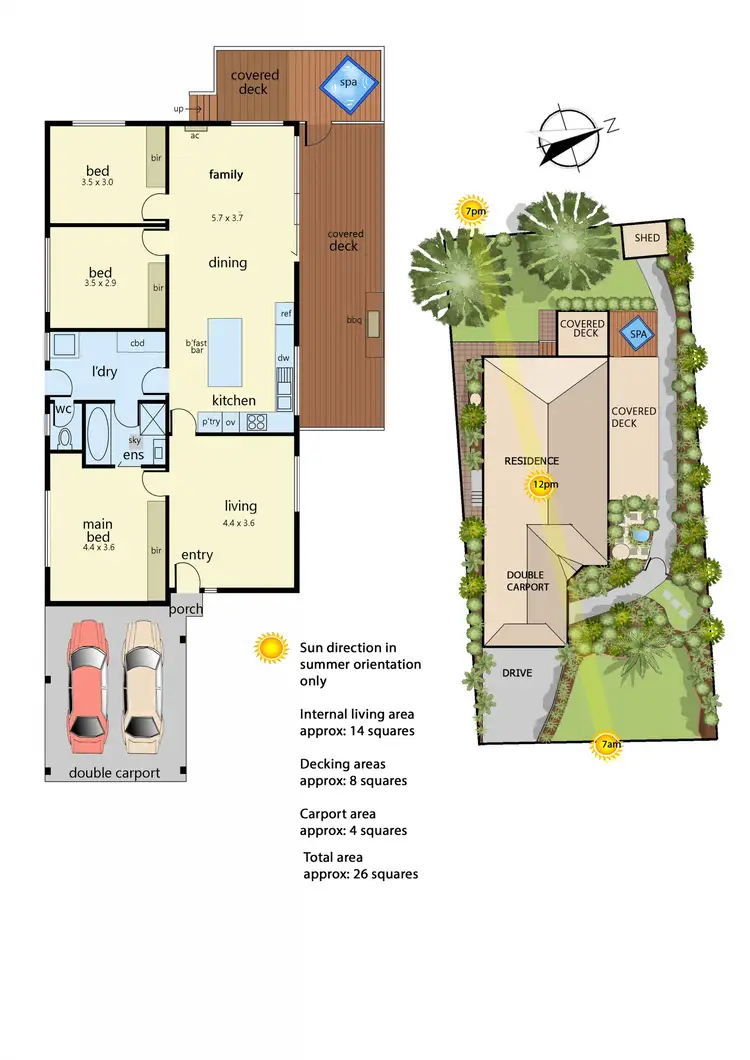 Floorplan of Homely house listing, 121 Centre Road, Langwarrin VIC 3910
