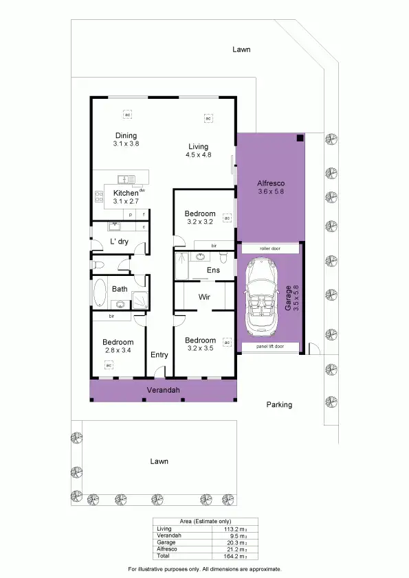 Floorplan of Homely house listing, 49a Paringa Avenue, Somerton Park SA 5044