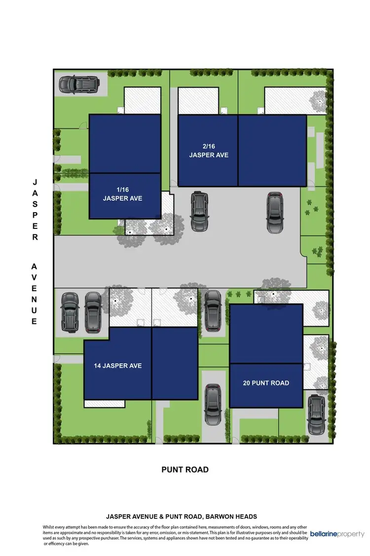 Floorplan of Homely townhouse listing, 20 Punt Road, Barwon Heads VIC 3227