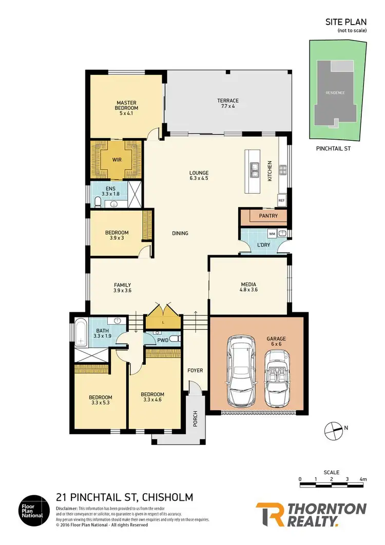 Floorplan of Homely house listing, 21 Pinchtail Street, Chisholm NSW 2322