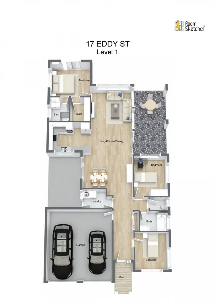 Floorplan of Homely house listing, 17 Eddy Street, Clifton Beach QLD 4879
