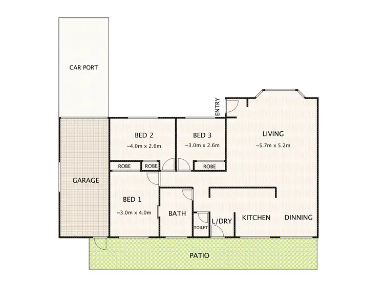 Floorplan of Homely house listing, 15 Serissa Street, Crestmead QLD 4132